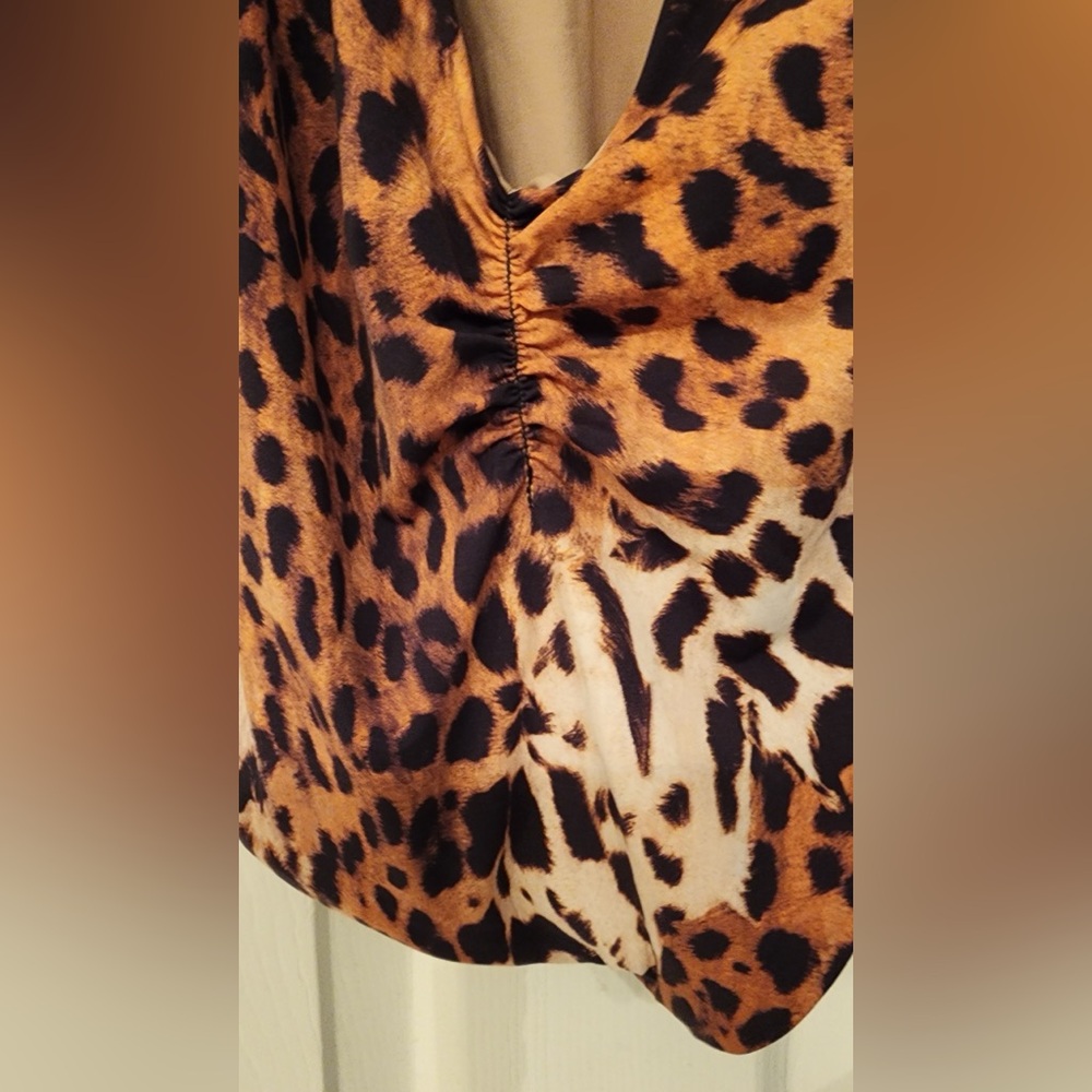 WET Swimwear Amara Leopard Halter Women’s One Piece Swimsuit Size XS & Medium - Picture 9 of 11